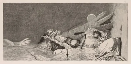 A Glove:  Anxieties, by Max Klinger
