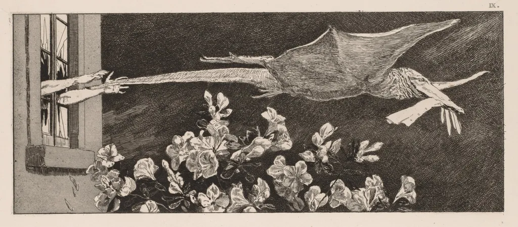 A Glove: The Abduction, by Max Klinger, 1880