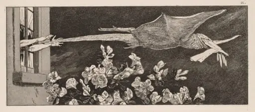 A Glove: The Abduction, by Max Klinger