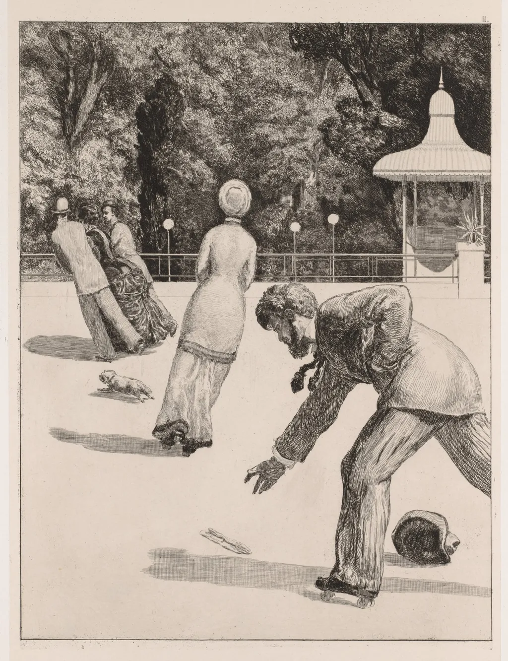 A Glove: The Action, by Max Klinger, 1880