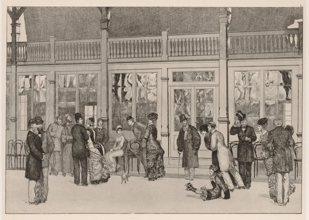 A Glove: The Locale, by Max Klinger, 1880