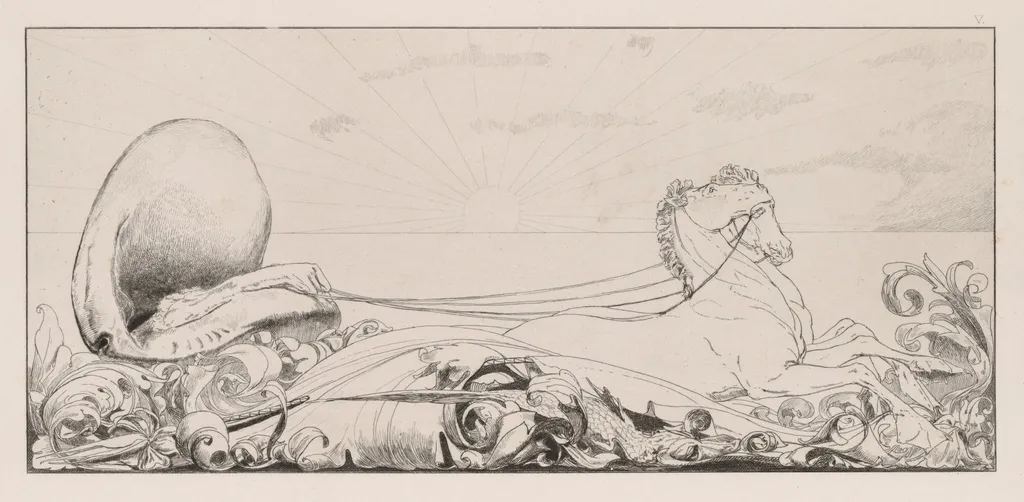 A Glove: Triumph, by Max Klinger, 1880