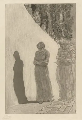 Disgrace (Schande): pl. 9, by Max Klinger
