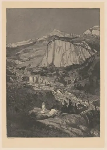 Moonlit Night (Mondnacht), by Max Klinger