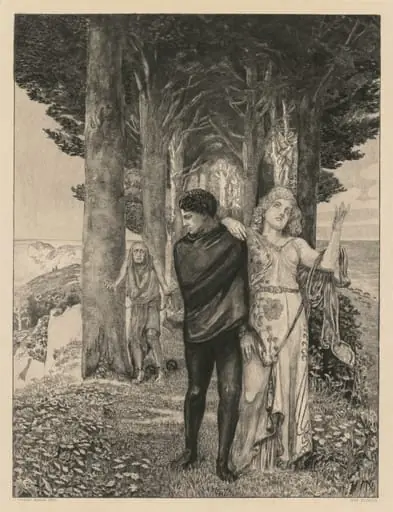 On Death Part Two, Opus XIII Print 4: Genius (Artist), by Max Klinger