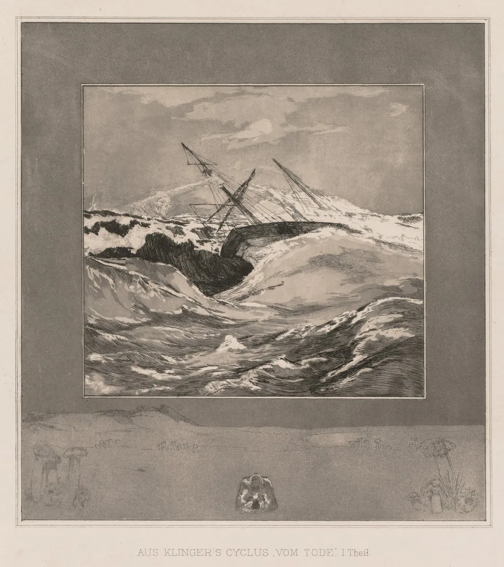 Sea, by Max Klinger, 1889