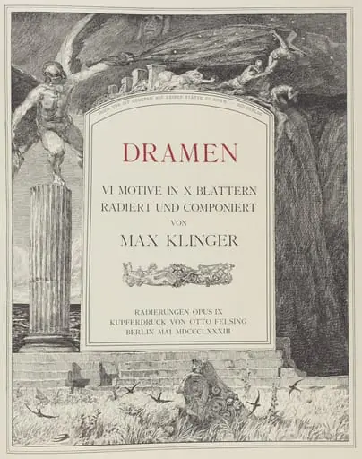 Title Page, by Max Klinger