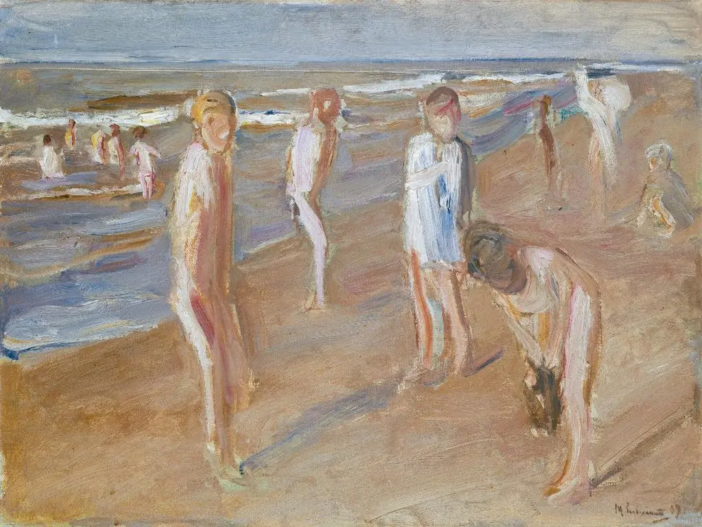 Badende Knaben, by Max Liebermann