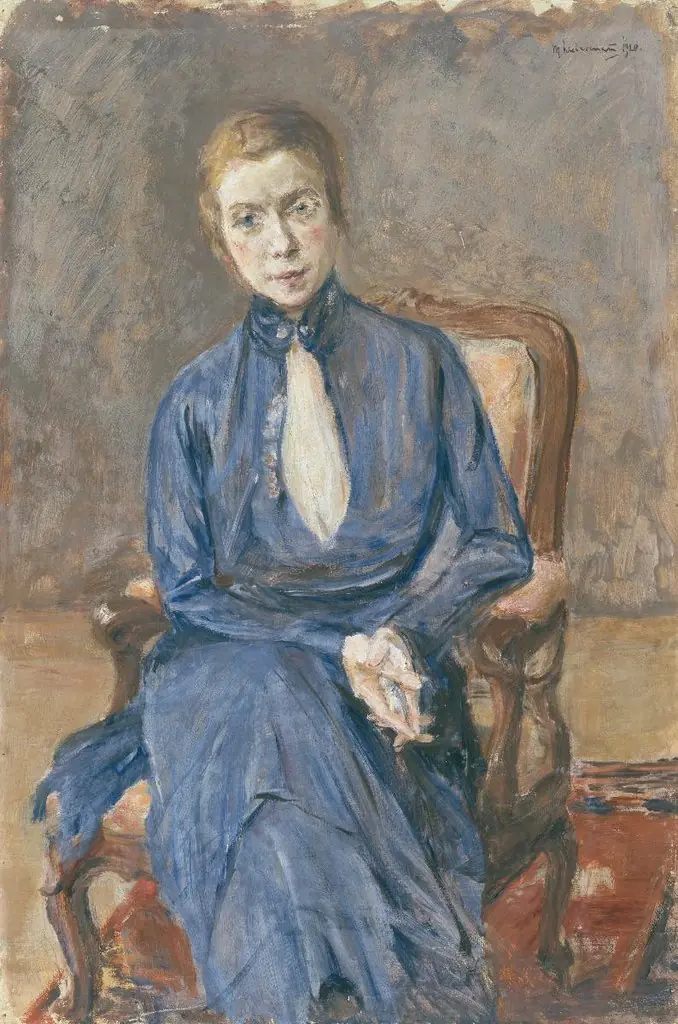 Bildnis Lola Leder, by Max Liebermann