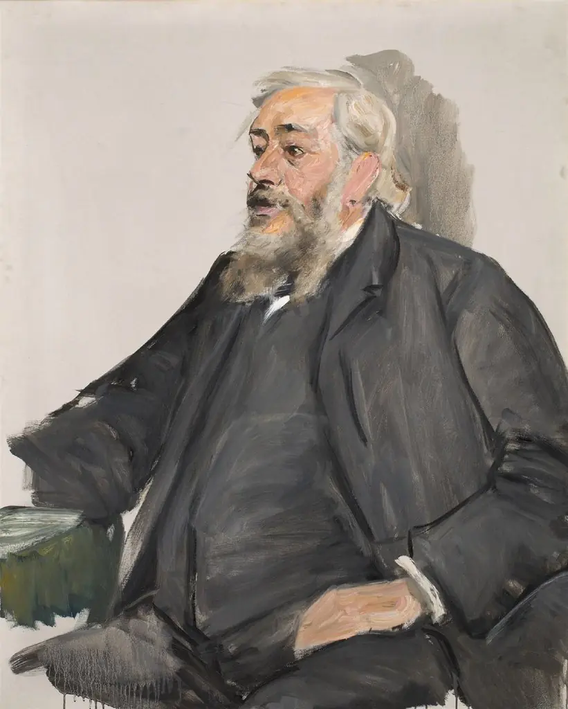 Bildnis Professor Justus Brinckmann, by Max Liebermann