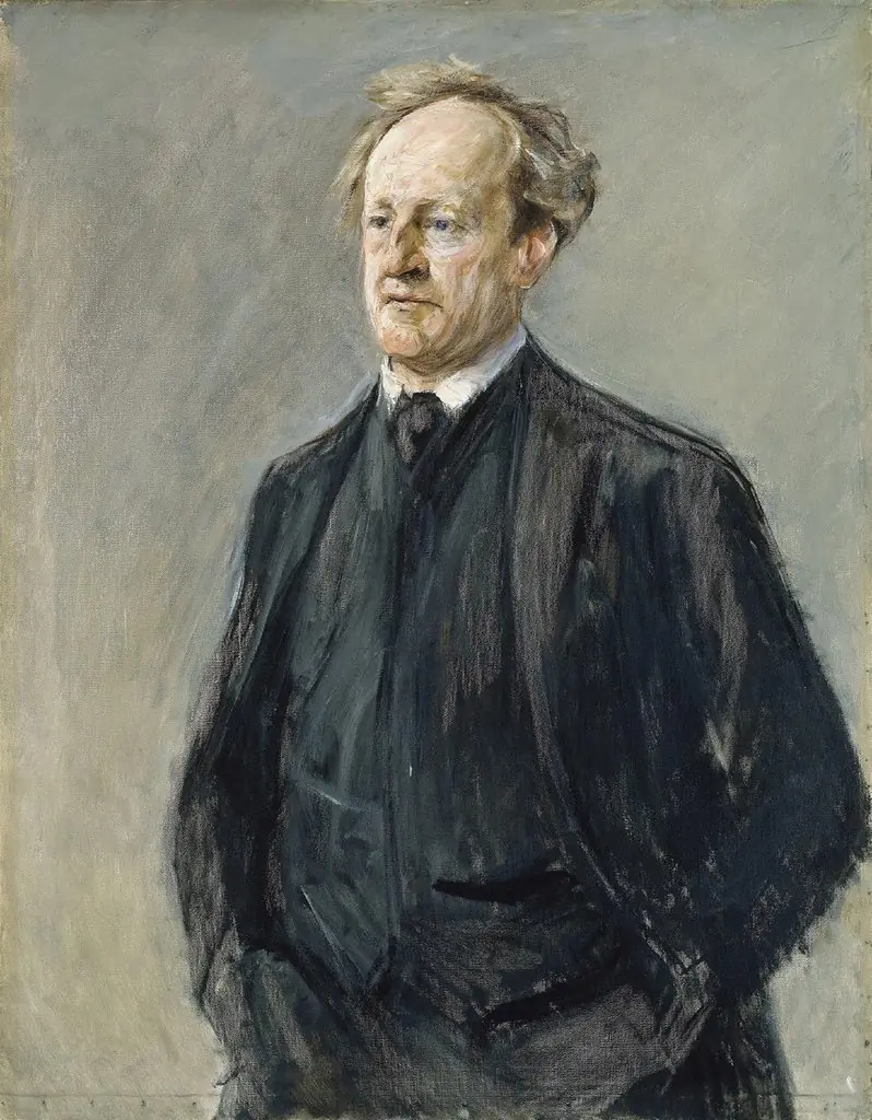 Gerhart Hauptmann, by Max Liebermann