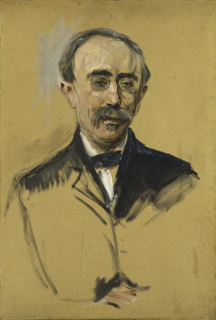 Professor Adolf Wohlwil, by Max Liebermann