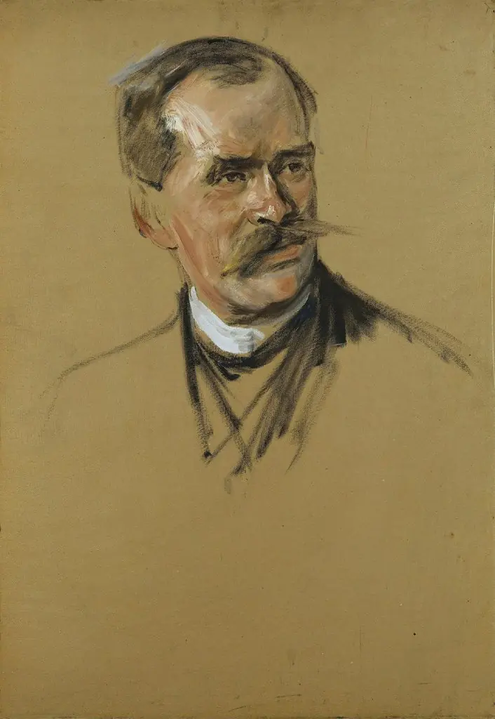 Professor Eduard Zacharias, by Max Liebermann