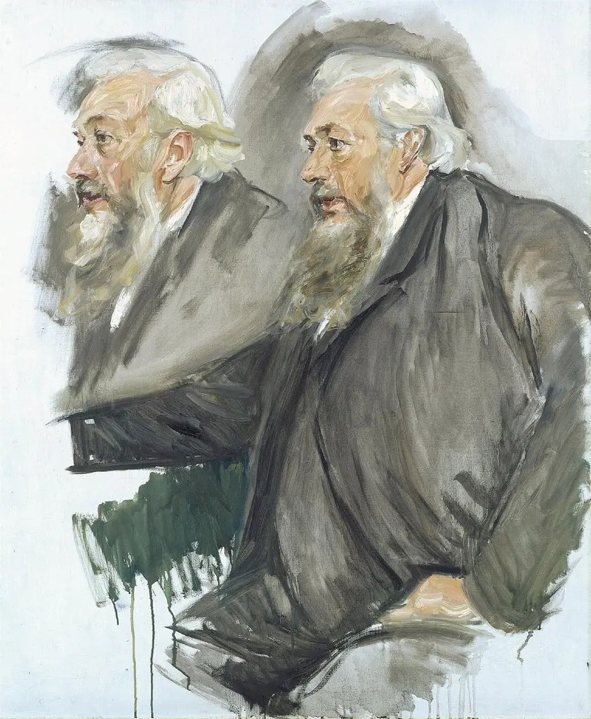 Professor Justus Brinckmann, by Max Liebermann