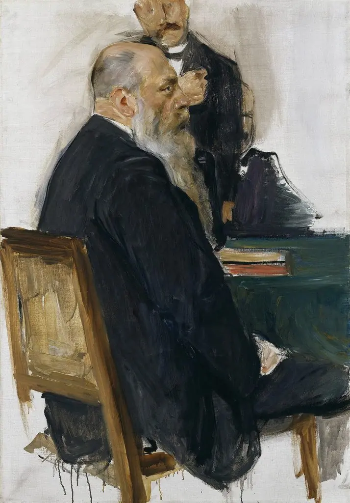 Professor Max Eugen Hermann Dennstedt, by Max Liebermann