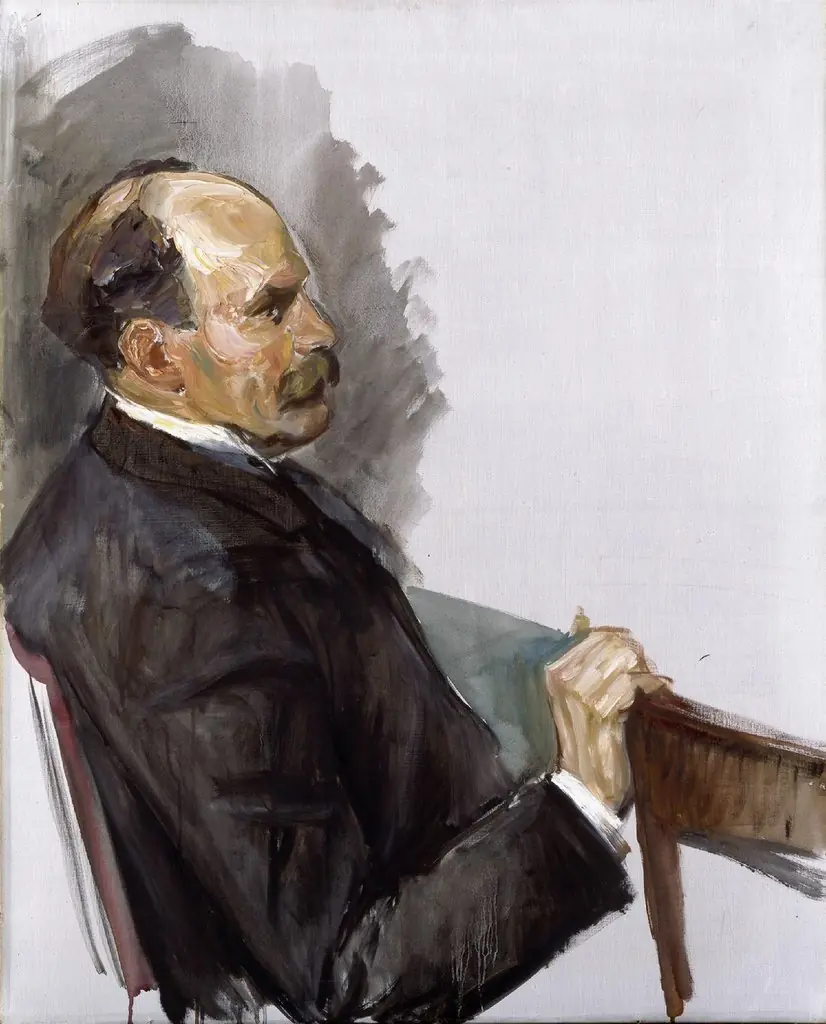 Professor Robert Münzel, by Max Liebermann