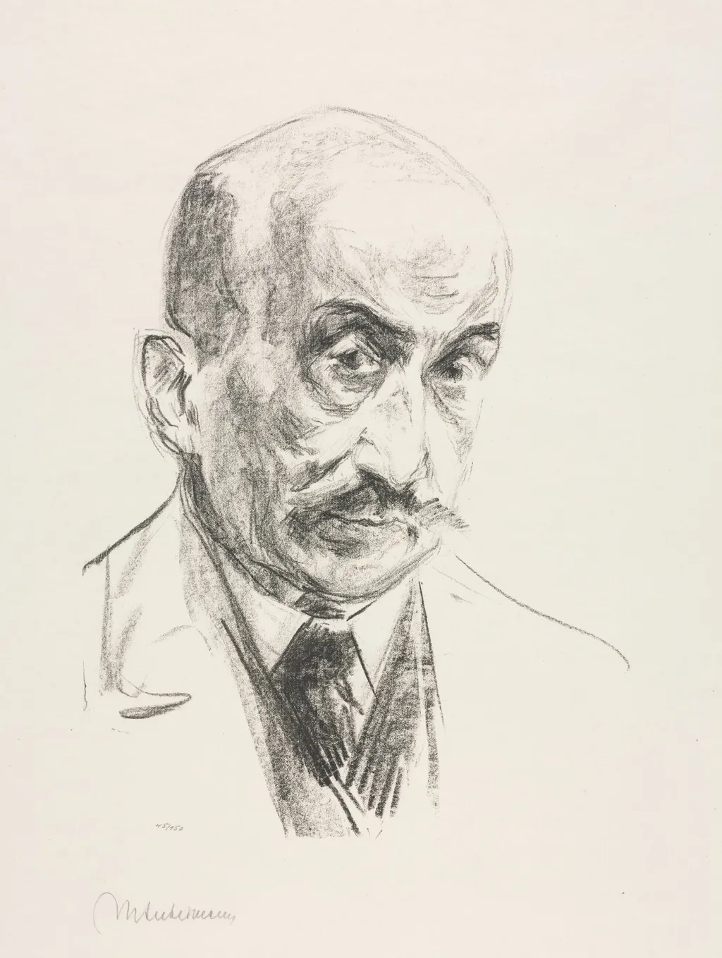 Self-Portrait, by Max Liebermann, 1921