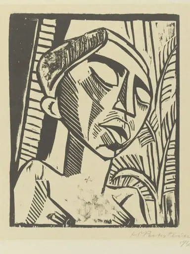 The African, by Max Pechstein