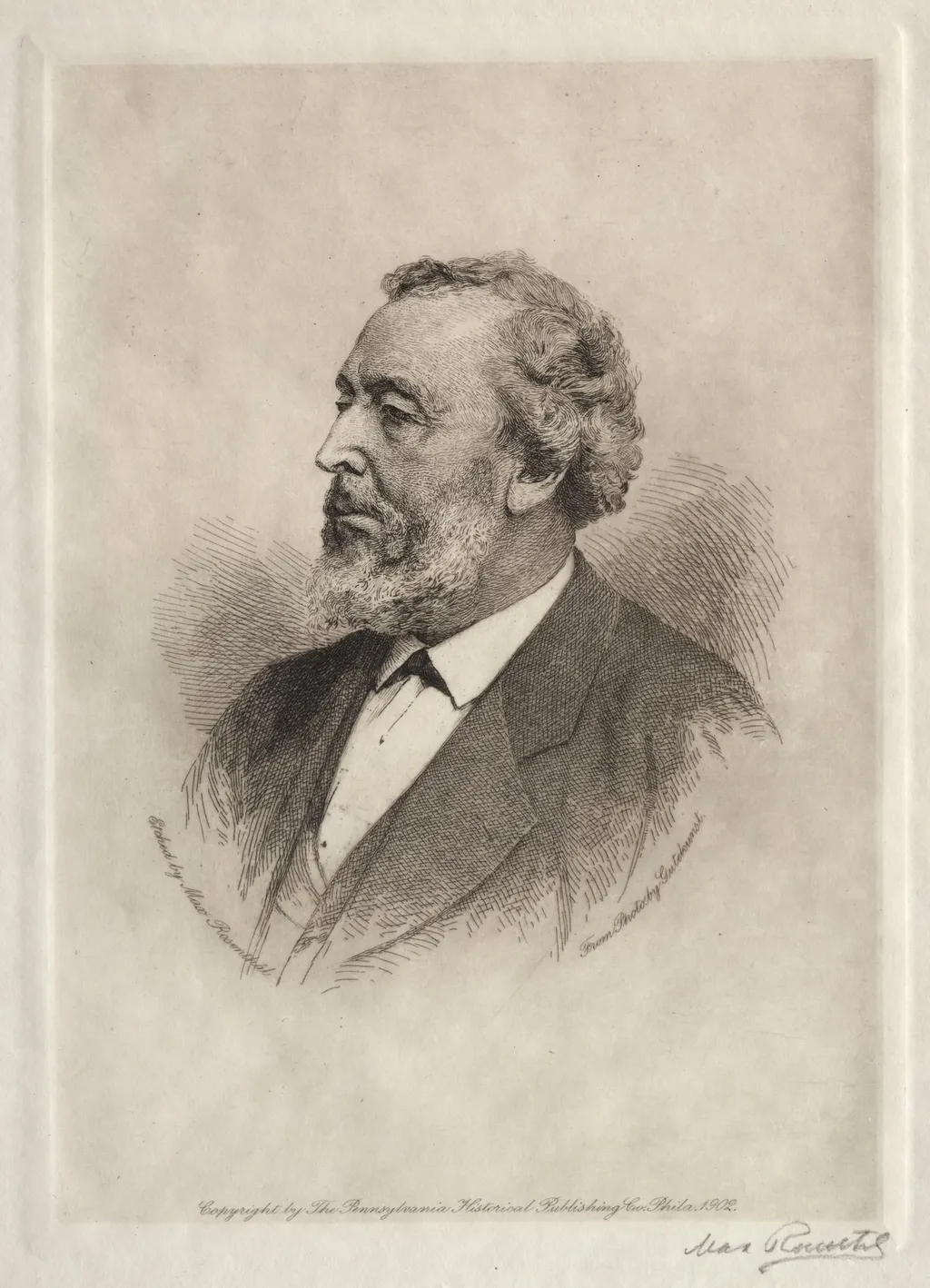 Bayard Taylor, by Max Rosenthal, 1902