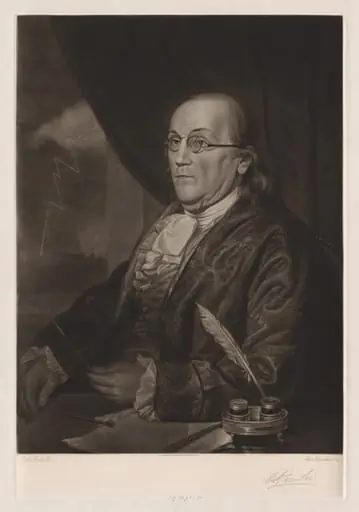 Benjamin Franklin, by Max Rosenthal