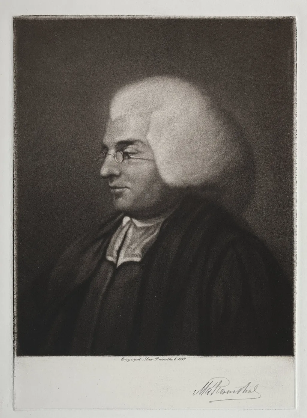 Jacob Duche, by Max Rosenthal, 1899