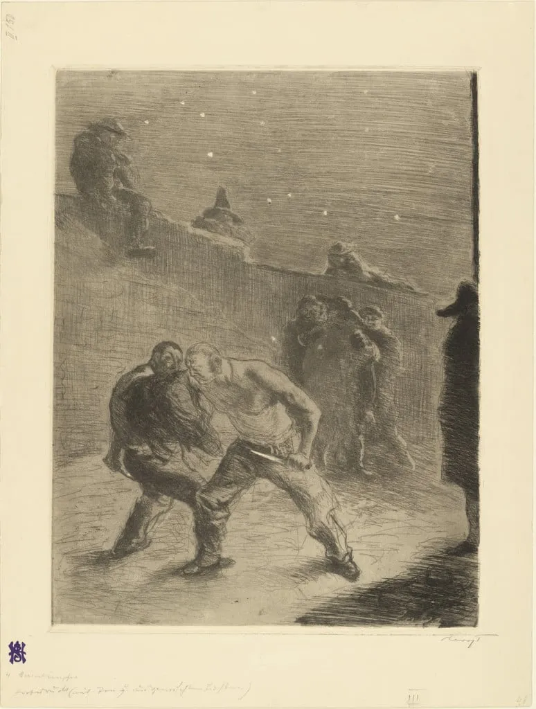 Untitled, by Max Slevogt, ink, 1904