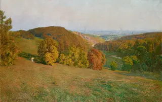 Wien vom Kobenzl aus, by Max Suppantschitsch, 1906