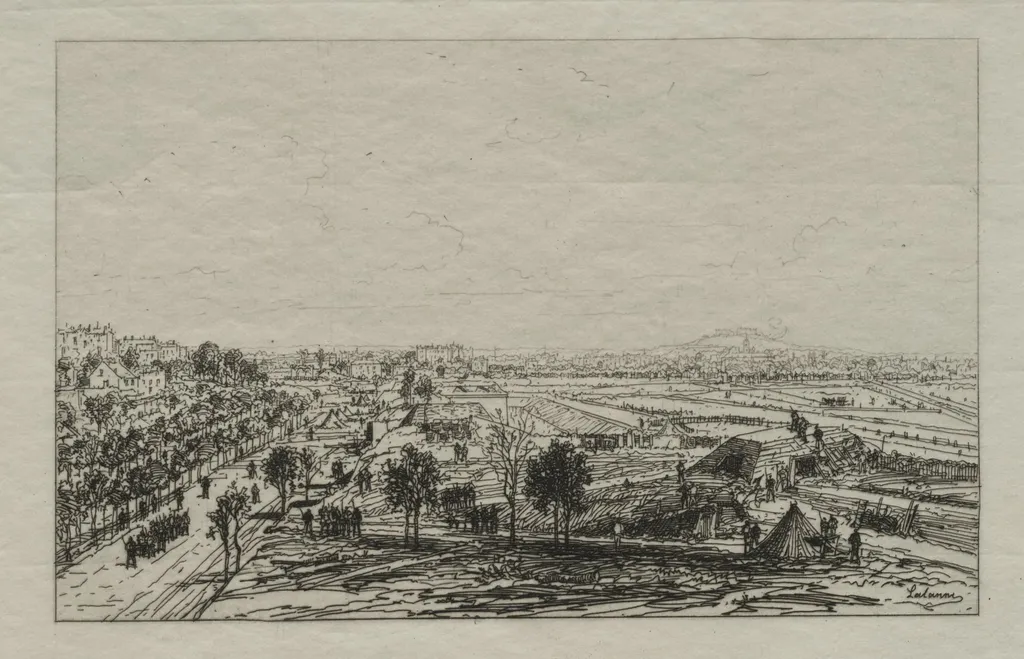 Bastion 49, by Maxime Lalanne, 1870