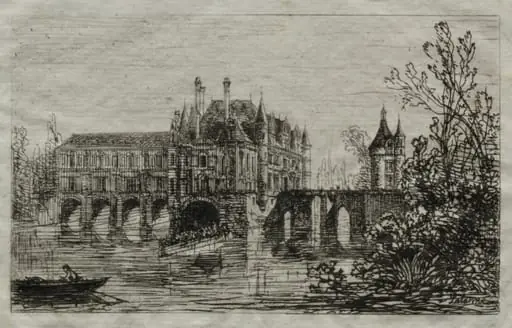 Château de Chenonceau, by Maxime Lalanne