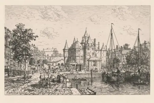 Le Wagg-Poids de la Ville d'Amsterdam, by Maxime Lalanne