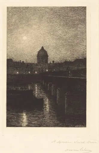 Pont des Arts, by Maxime Lalanne
