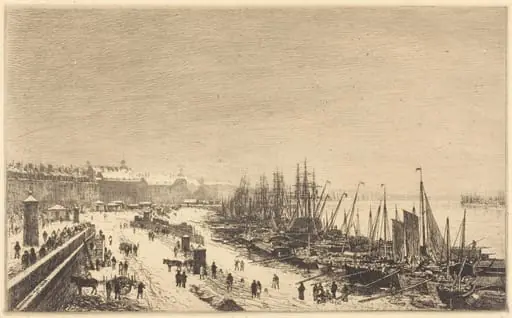 Rade de Bordeaux, by Maxime Lalanne