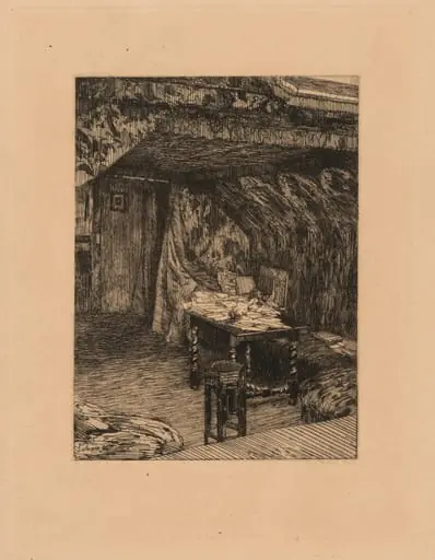 The Look-Out (The Office of Victor Hugo), by Maxime Lalanne