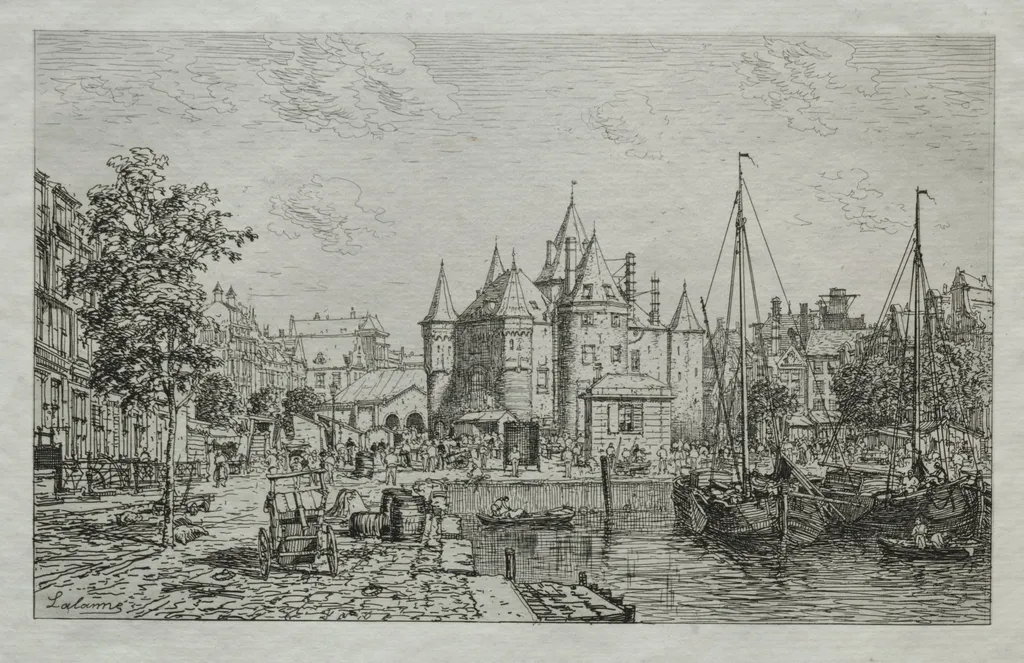 The Wagg-Poids of the City of Amsterdam, by Maxime Lalanne, 1879