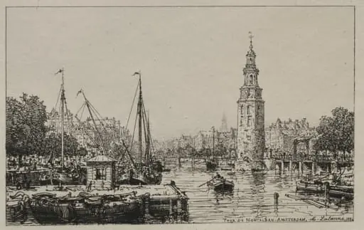 Tour de Montelban, Amsterdam, by Maxime Lalanne