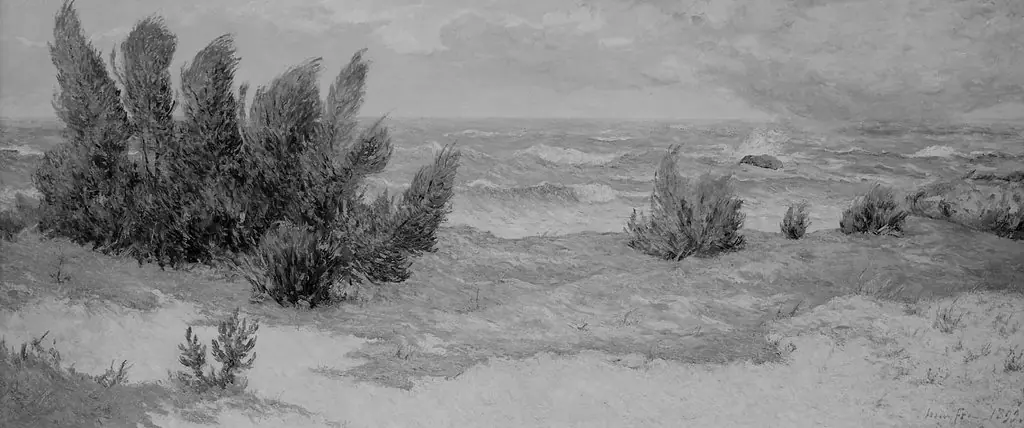 Gust of Wind, by Maxime Maufra