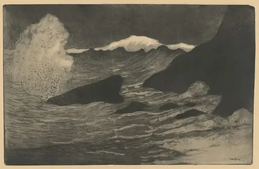 The Wave (La Vague), by Maxime Maufra