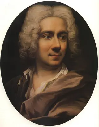 Bărbat cu manta violetă; pandant: Bărbat cu manta roșie, by Maximilian Joseph Handel