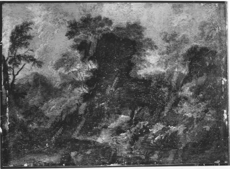 Felsenlandschaft, by Maximilian Joseph Schinnagl