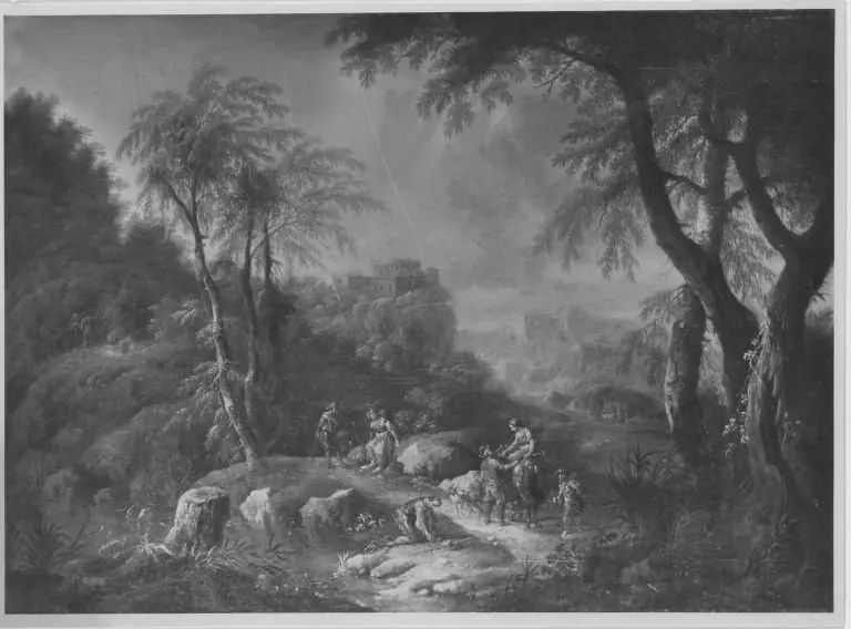 Ideallandschaft, by Maximilian Joseph Schinnagl