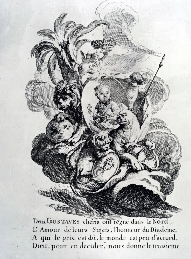 Offeraltare i landskap, by Maximilian of Hesse-Kassel, unspecified, 1732