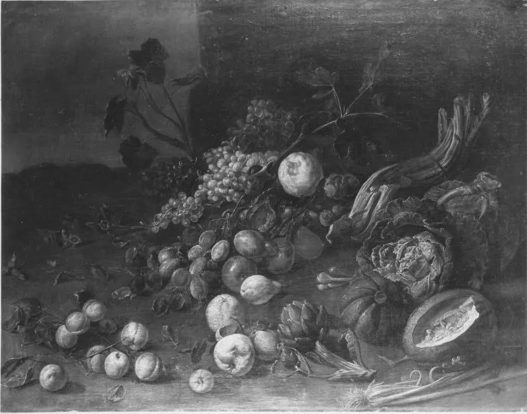 Früchtestück, by Maximilian Pfeiler, unspecified, 1706