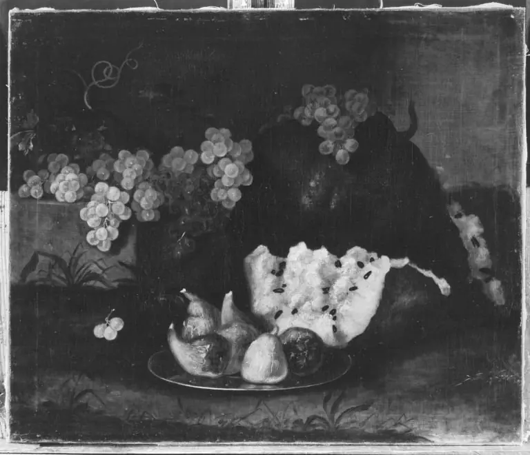 Obst- und Gemüsestillleben, by Maximilian Pfeiler