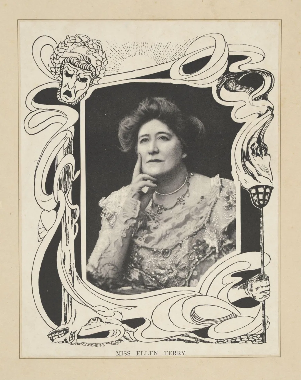 H Beard Print Collection, by may sandheim