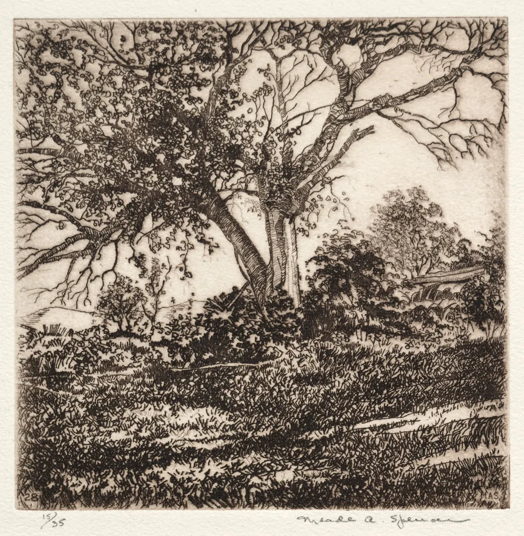Apple Tree, by Meade Ashley Spencer, 1928