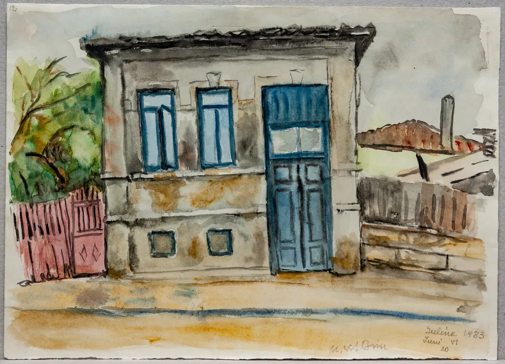 S 24 - Casă la Sulina, by Medi Wechsler Dinu, 1958