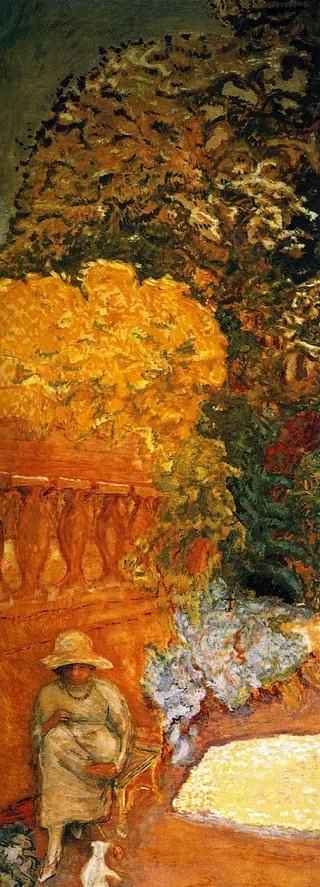 Mediterranean. Triptych (left panel)