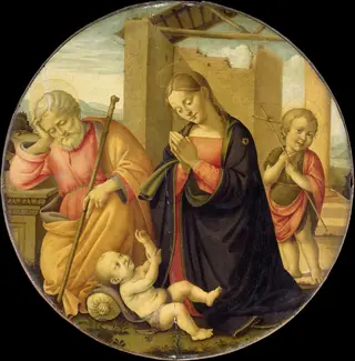 Worshipping the Christ Child, by Meester Allegro