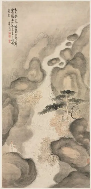 Nine Dragon Pool, by Mei Qing, 1694