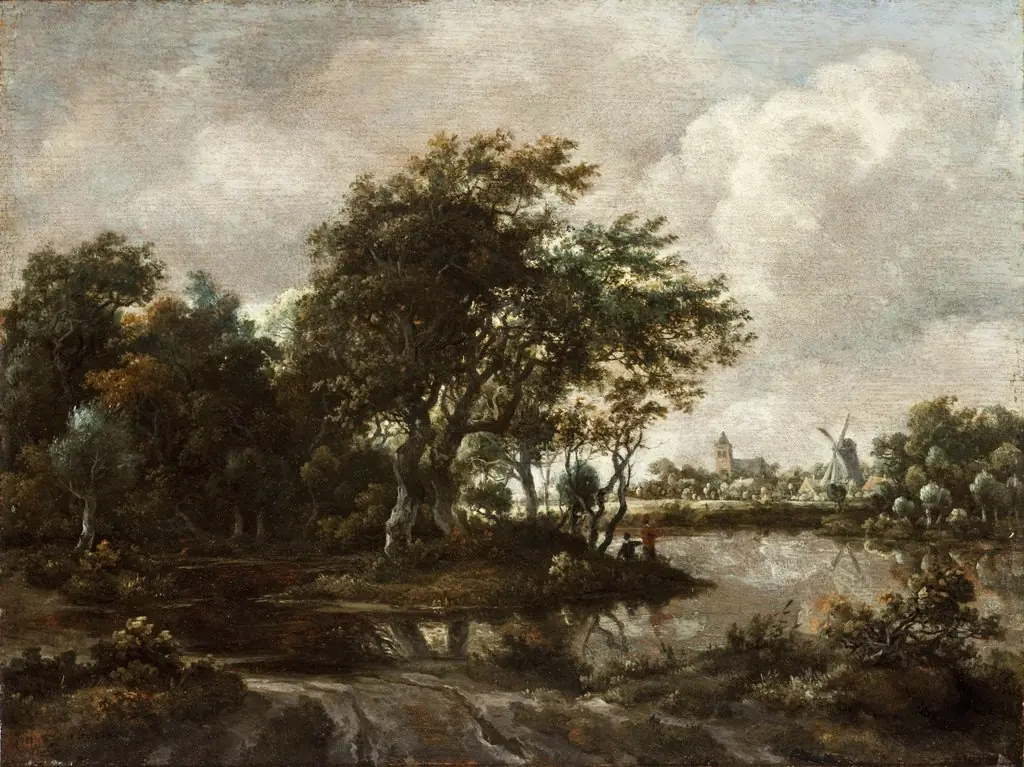 Landscape with Anglers and a Distant Town